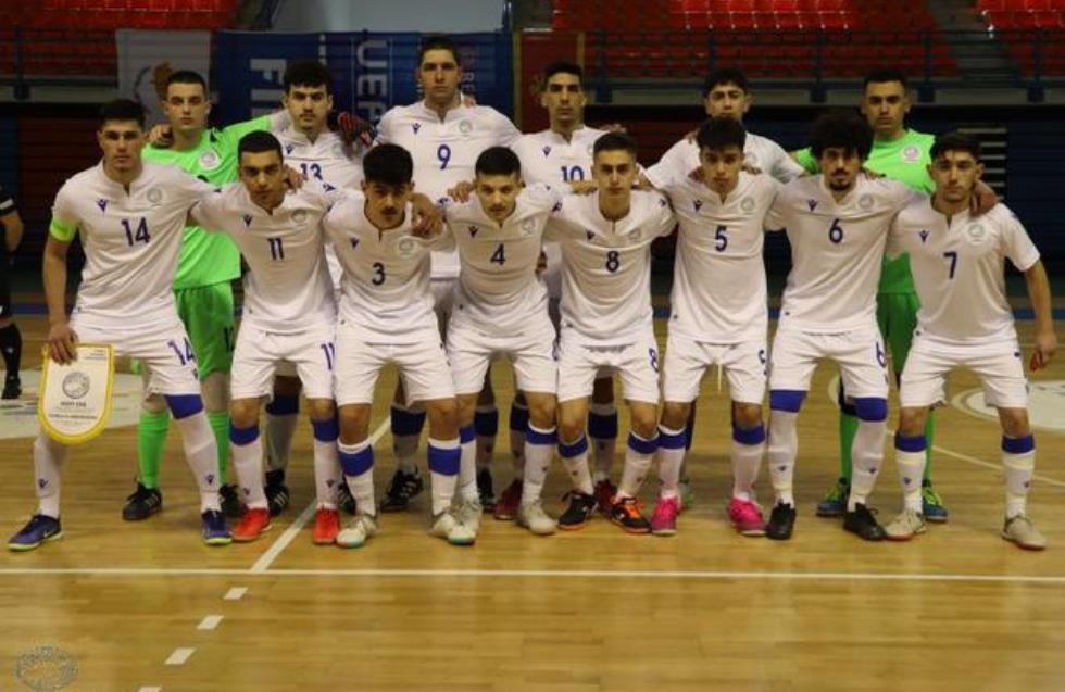 Φιλική ήττα της Εθνικής Νέων Futsal από το Μαυροβούνιο