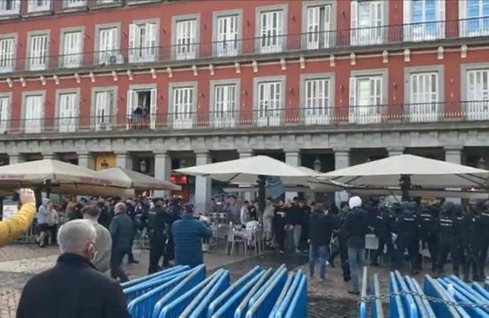 Ξύλο στη Μαδρίτη μεταξύ οπαδών της Τσέλσι, της Σίτι και της αστυνομίας!