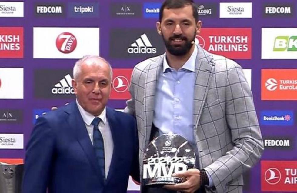 MVP της Ευρωλίγκας ο Μίροτιτς