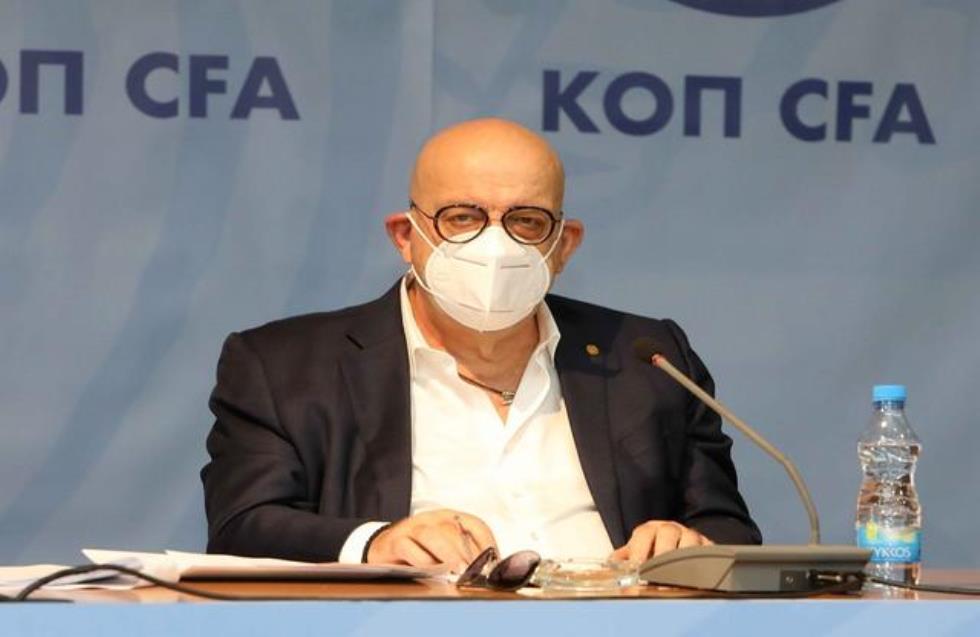 Γ. Κούμας: «Αγωνιζόμαστε για έξοδο από την πανδημία, κρατώντας ζωντανό το ποδόσφαιρο»