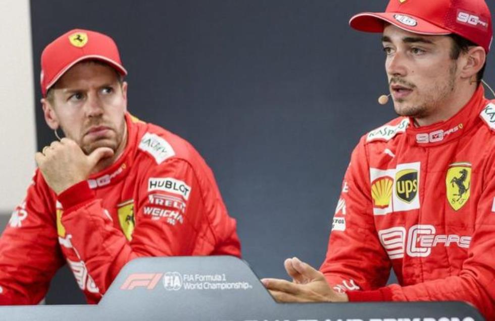 Ο ένας χαρούμενος, ο άλλος απογοητευμένος στην Ferrari