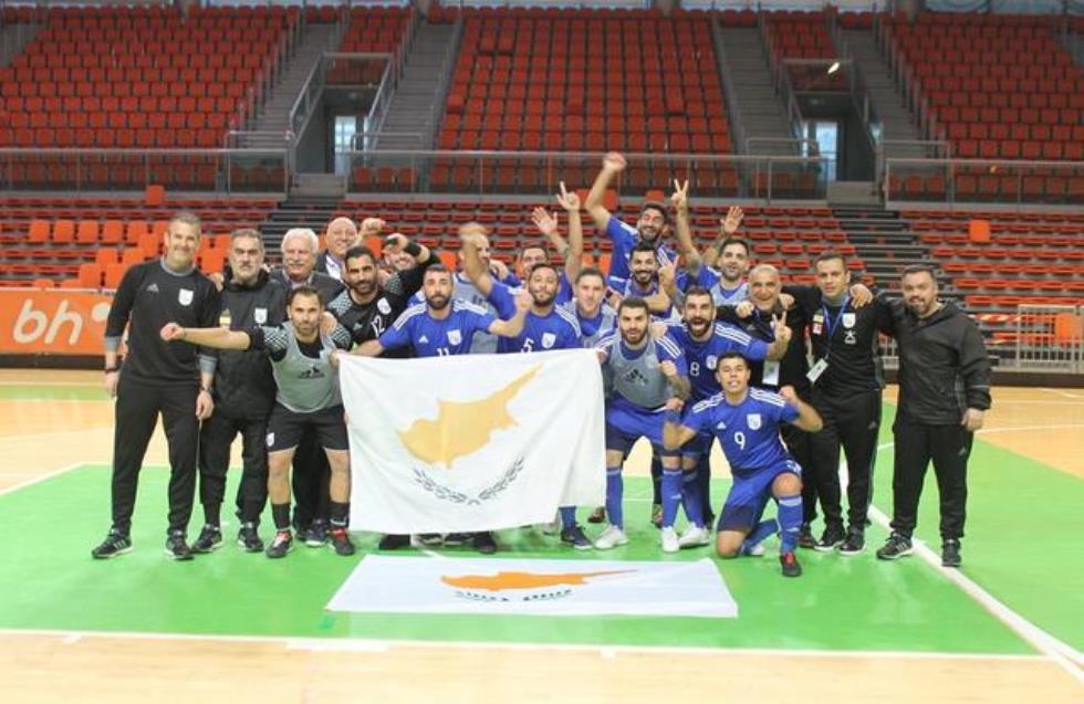 Oι αντιπάλοι της Εθνικής Κύπρου για το UEFA Futsal EURO