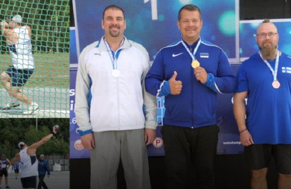 Ασημένιο μετάλλιο ο Πέτρος Μιτσίδης στο Παγκόσμιο Πρωτάθλημα Μάστερς