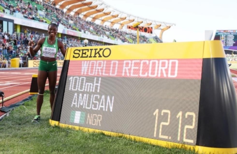 Διέλυσε το παγκόσμιο ρεκόρ στα 100μ. με εμπόδια η Αμουζάν