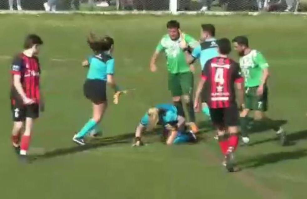 Παίκτης χτύπησε γυναίκα διαιτητή στην Αργεντινή