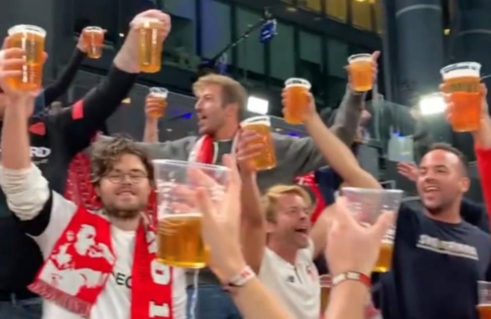 Η Κοπεγχάγη κέρασε μπύρες τους οπαδούς της Σεβίλλης