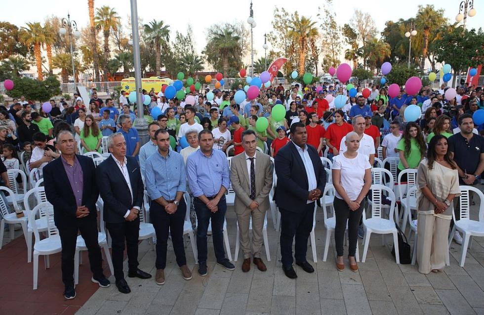 ΚΟΑ: Κουκκουλλής και Ανδρονίκου στην τελετή έναρξης των Παγκύπριων Ειδικών Ολυμπιακών Αγώνων
