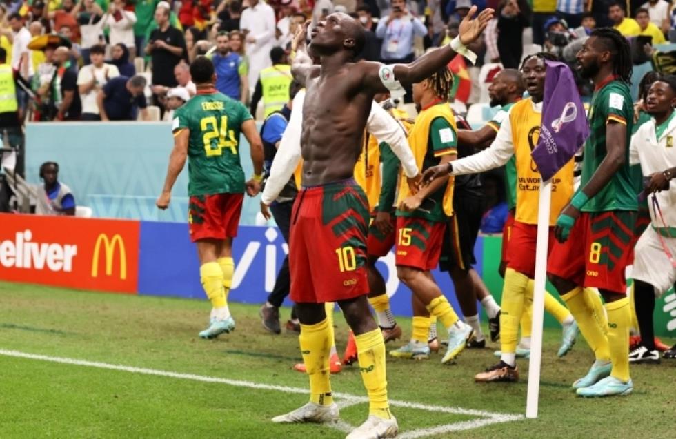 Το Καμερούν νίκησε τη Βραζιλία αλλά δεν του αρκούσε - ΒΙΝΤΕΟ