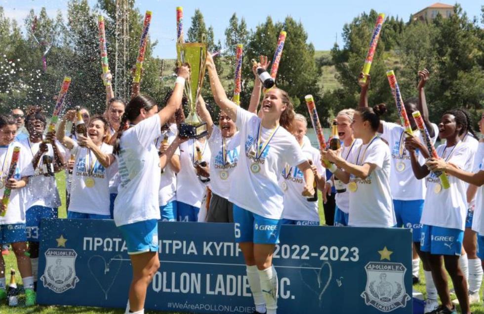 Σήκωσαν το 13ο πρωτάθλημα οι Apollon Ladies