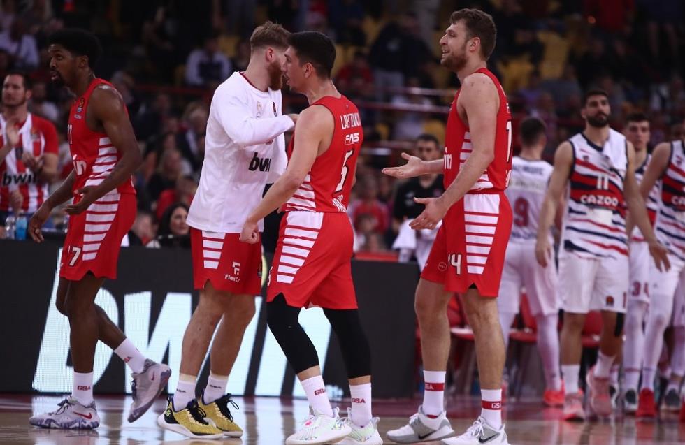 Η Euroleague αποθεώνει Ολυμπιακό: «Η νίκη με Μπασκόνια είναι η...προσωποποίηση της σεζόν του»