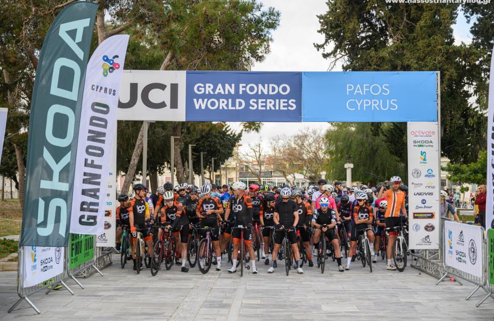 Πάνω από 4.000 ποδηλατικούς τουρίστες έχει φέρει στην Κύπρο το Cyprus Gran Fondo