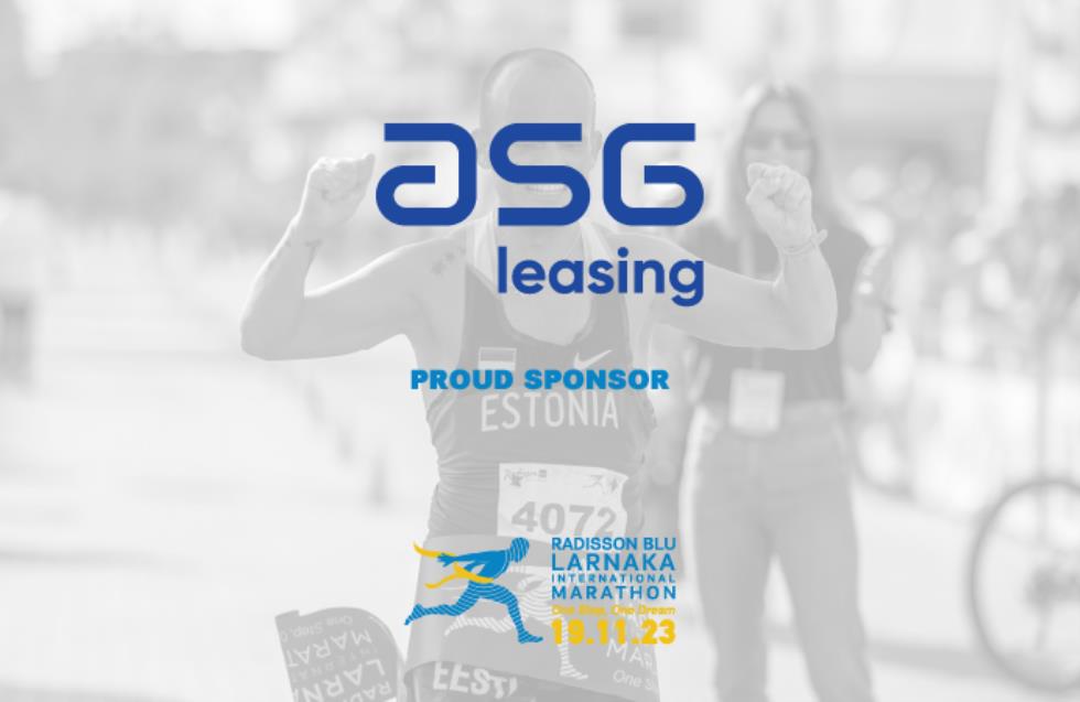 Η ASG Leasing υποστηρίζει τον 6ο Radisson Blu Διεθνή Μαραθώνιο Λάρνακας