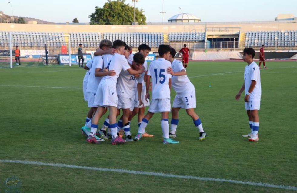 Νίκη της Εθνικής Παίδων Κ15 με 2-1 επί της Αρμενίας
