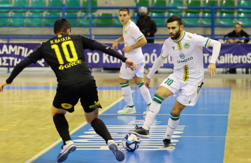 Futsal: Απώλειες για ΑΕΛ, την πλησίασε η Ομόνοια