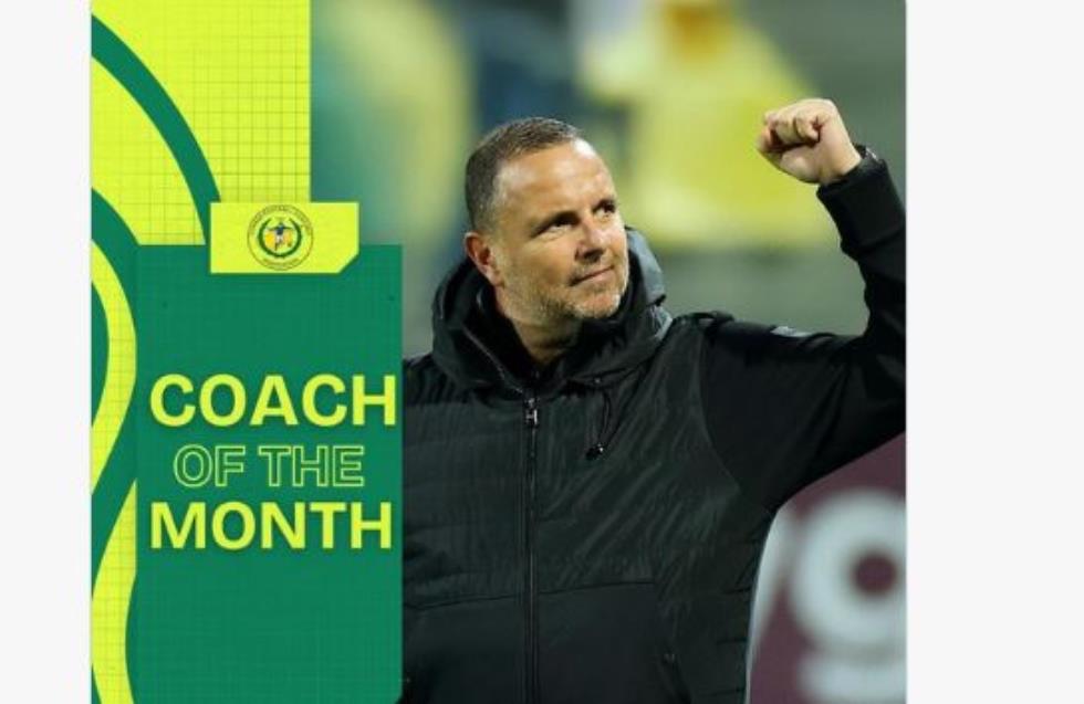 Ο Ραν Μπεν Σιμόν της ΑΕΚ αναδείχθηκε «Προπονητής του Μήνα» για τον Ιανουάριο
