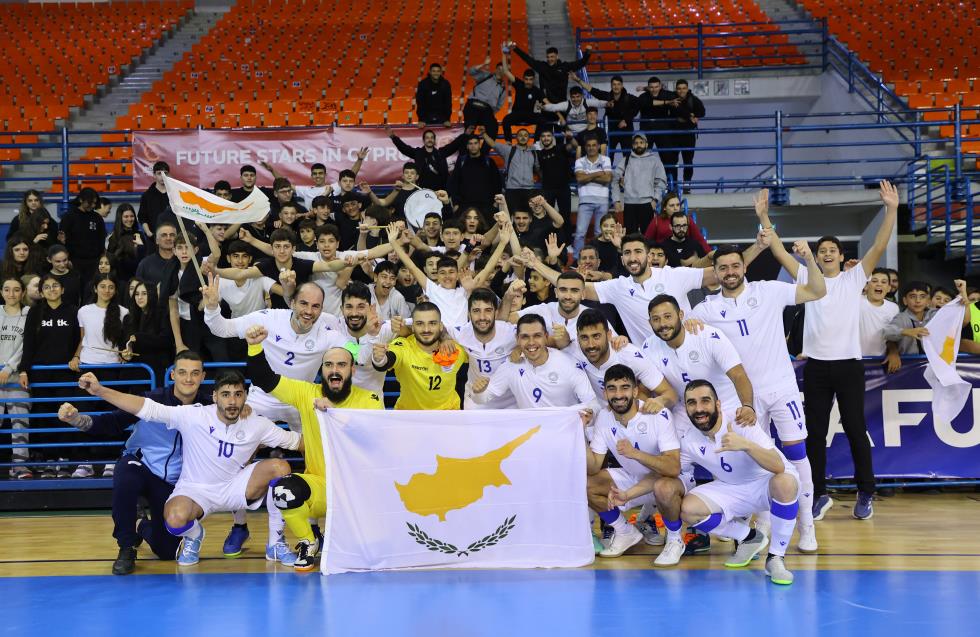 Άλλο ένα βήμα πρόκρισης από την Εθνική Futsal, άλλη μία μεγάλη νίκη! 