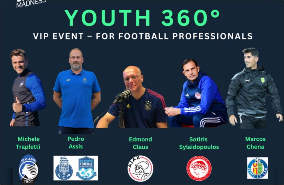 Συνέδριο «Youth 360°»: Σχεδιάζοντας το DNA του νεαρού ποδοσφαιριστή, με προοπτική επαγγελματία