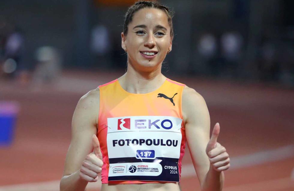 Νίκησε και τον... άνεμο η Ολίβια Φωτοπούλου και μετά το αργυρό στα 100μ, κατέκτησε το χρυσό στα 200μ!