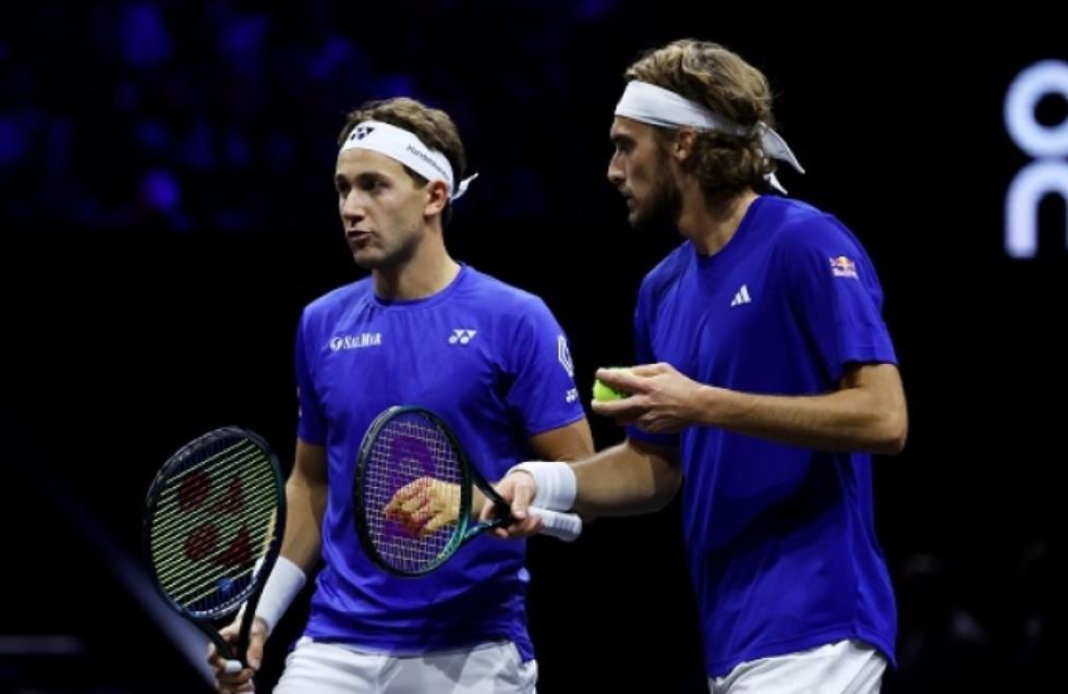 Laver Cup: Εύκολη ήττα για τον Τσιτσιπά