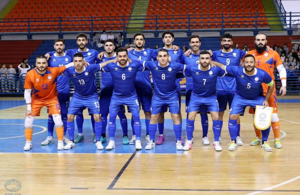 Ήττα για την Εθνική Futsal από την Ουκρανία