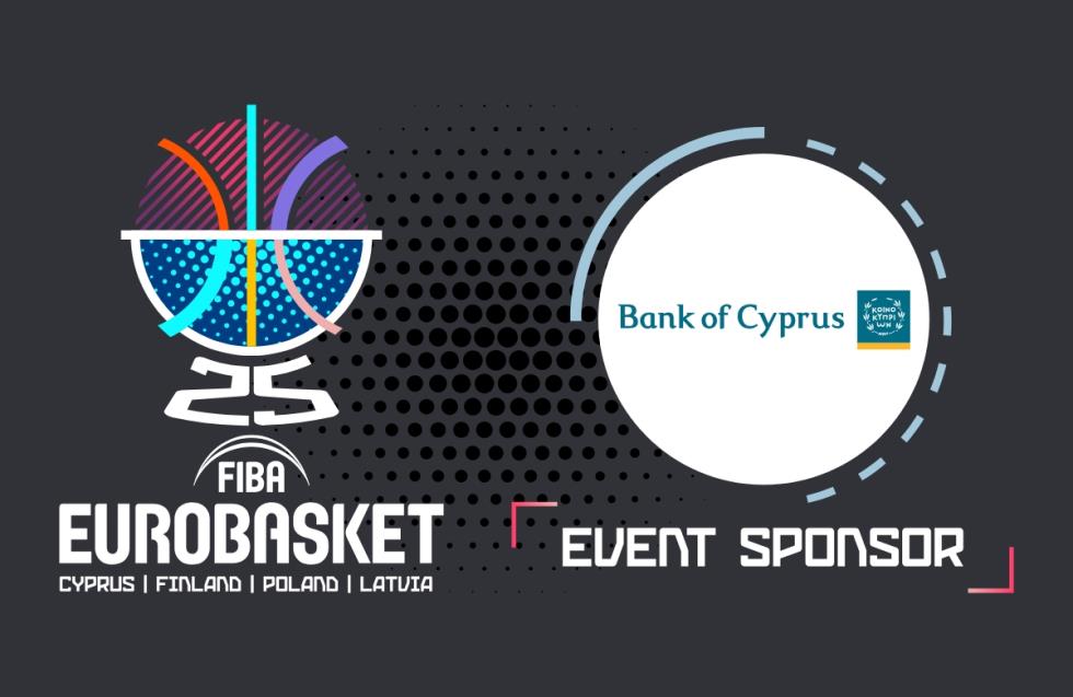 Η Τράπεζα Κύπρου, Main Event Sponsor του FIBA EuroBasket 2025!